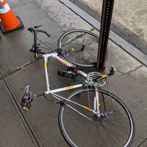 2015 Schwinn Phocus Silver, gray or bare metal