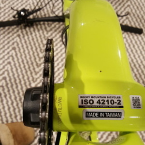 2018 Rocky Mountain Bicycles Element XC70 Yellow or Gold