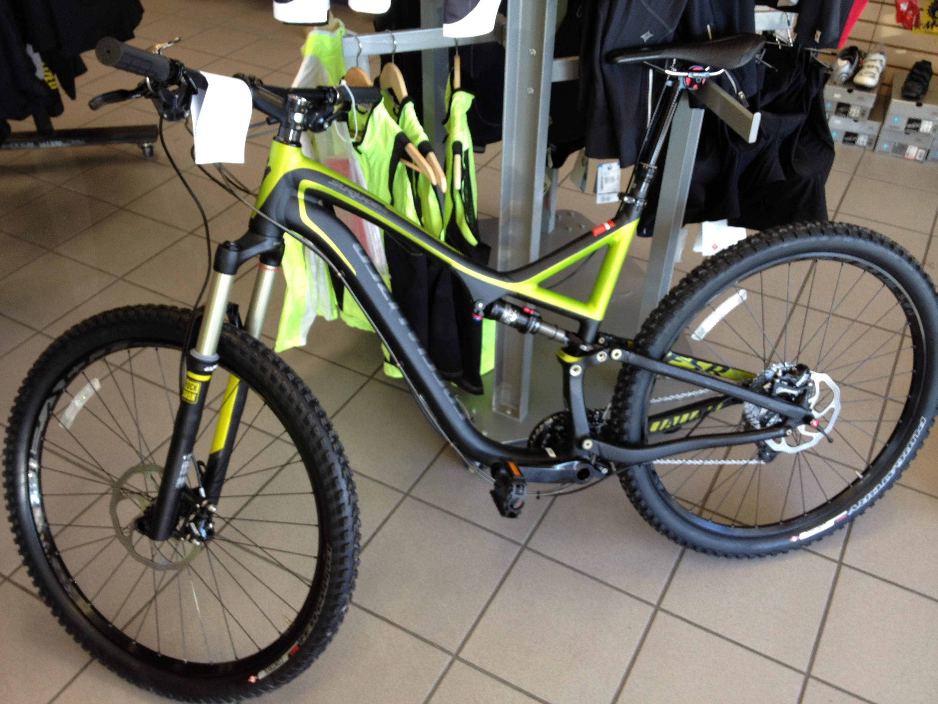 specialized stumpjumper evo 2012