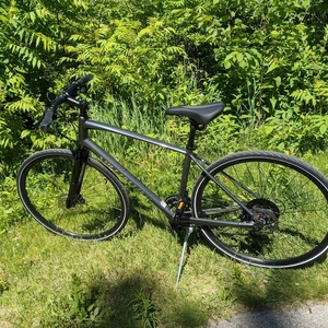 2019 Specialized Sirrus Silver, gray or bare metal