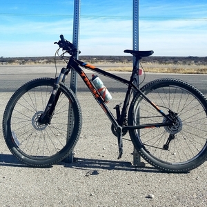 2016 Trek X-Caliber 8 Black, Orange, and Blue