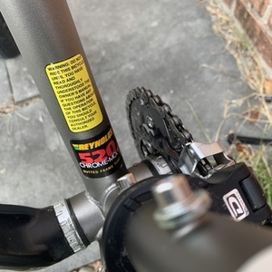 2014 Jamis Dragon Sport 29 Silver, gray or bare metal and Blue