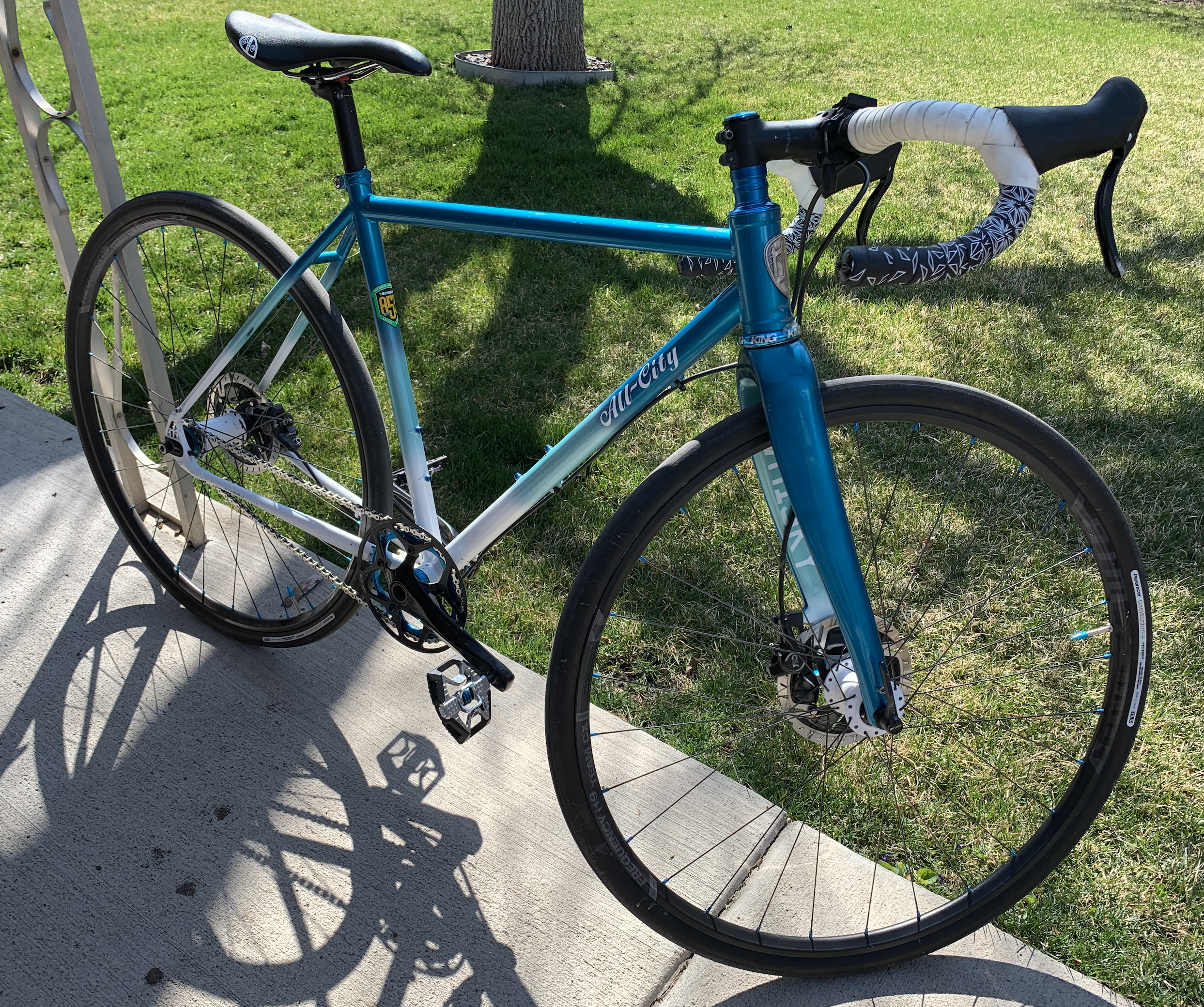 All City Nature Boy Disc 853 Teal