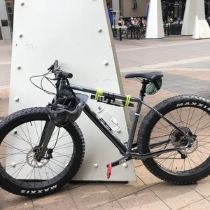 2020 Cannondale FATCAAD1 Silver, gray or bare metal