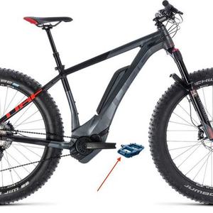 2020 Cube Nutrail Iridium n' Red Black and Red