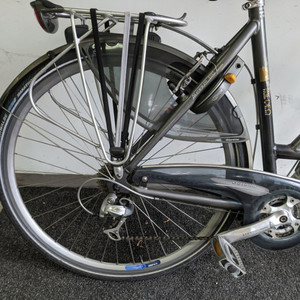 Gazelle Medeo Track and Trail Silver, gray or bare metal