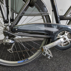 Gazelle Medeo Track and Trail Silver, gray or bare metal