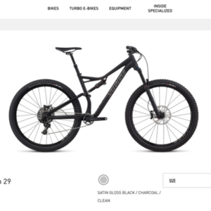 Specialized Stumpjumper FSRxc Comp Black