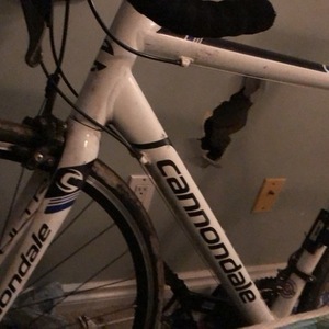 2018 Cannondale Zm11856 White, Black, and Blue