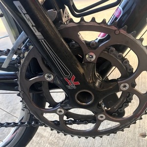 2008 Specialized Ruby Expert Compact Black, Silver, gray or bare metal, and Pink