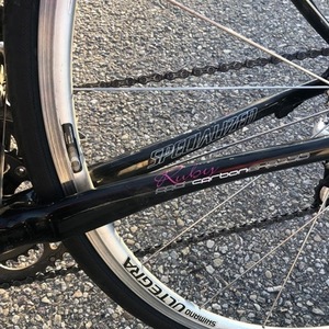 2008 Specialized Ruby Expert Compact Black, Silver, gray or bare metal, and Pink