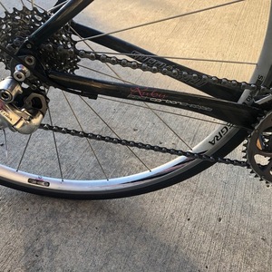 2008 Specialized Ruby Expert Compact Black, Silver, gray or bare metal, and Pink
