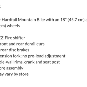 CCM 18” aluminum frame Silver, gray or bare metal and Orange