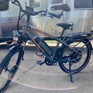 2019 Rad Power Bikes RadCity Silver, gray or bare metal