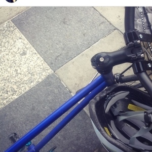 2015 Alton Alton single speed m fixie. 20 inch wheels Blue