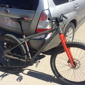 2016 Marin Bikes Pine Mountain 1 Silver, gray or bare metal and Orange