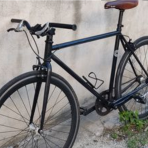Thomson single speed with Turbo saddle and Th... Black