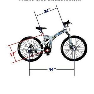 Xspec Mountain/foldable bike White