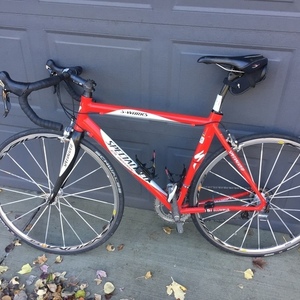 Specialized S-Works Tarmac SL4 SRAM RED Red and White
