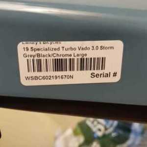 2019 Specialized MEN'S TURBO VADO 3.0 Blue, Black, and Silver, gray or bare metal