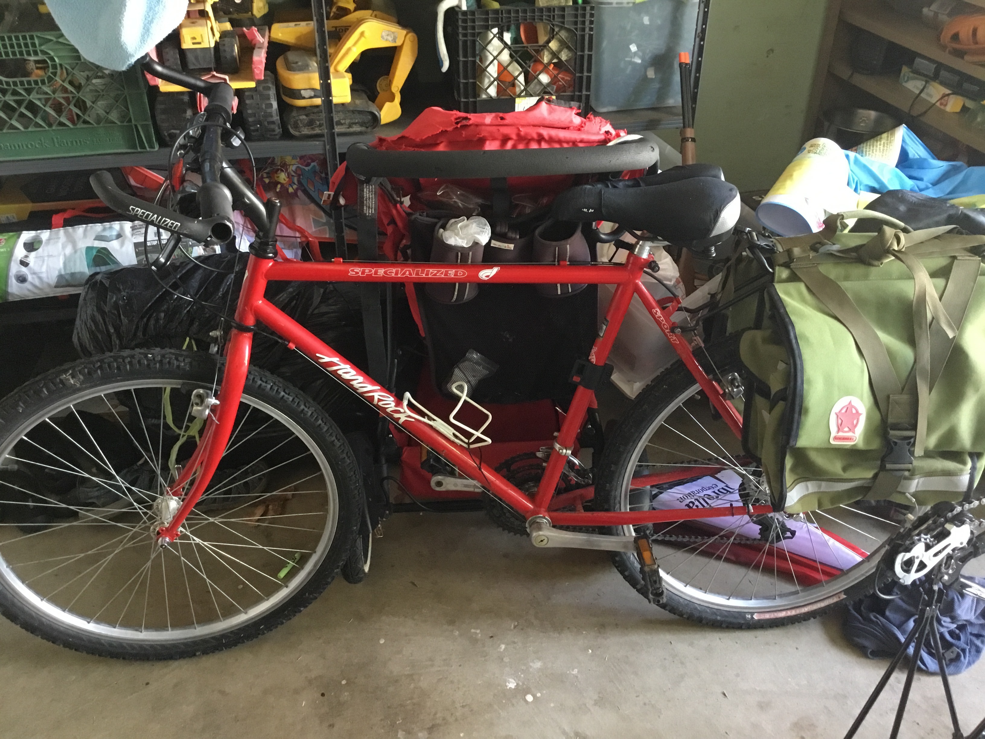red specialized bike