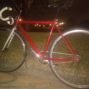 Leader Bikes Red and White