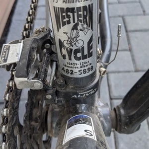 2010 Giant Yukon Silver, gray or bare metal