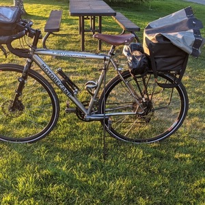2018 Motobecane Fathom cross Silver, gray or bare metal