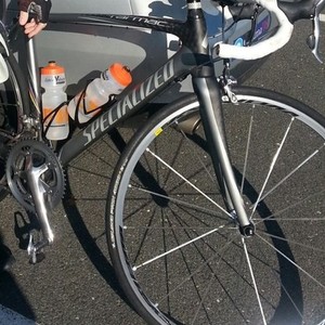2011 Specialized Tarmac Comp Double 105 Silver, gray or bare metal