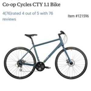 2020 REI City 1.1 Bike Blue