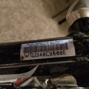 2010 Trek 1.2 Black and Red