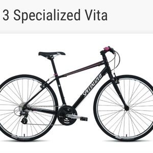 2013 Specialized Black and Pink