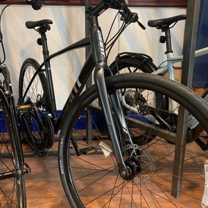2020 Giant Escape Black and Silver, gray or bare metal