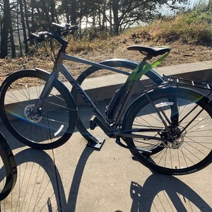2020 Giant Escape Black and Silver, gray or bare metal