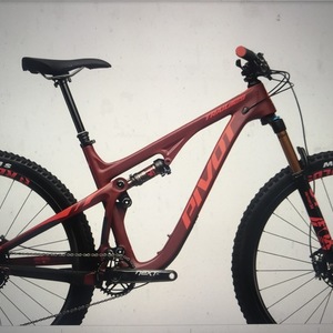 2018 Pivot Trail 429 Red