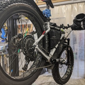 2014 Specialized Fatboy Silver, gray or bare metal