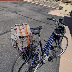 1998 Trek Women's road bike Blue