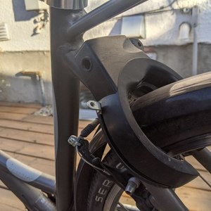 2005 Giant Aluxx - Dutch bicycle Silver, gray or bare metal