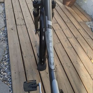 2005 Giant Aluxx - Dutch bicycle Silver, gray or bare metal
