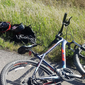 2018 GT Bicycles Aggressor Sport Blue and Orange