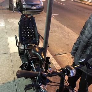 2018 Tern GSD cargo bike (rear storage) Silver, gray or bare metal and Black