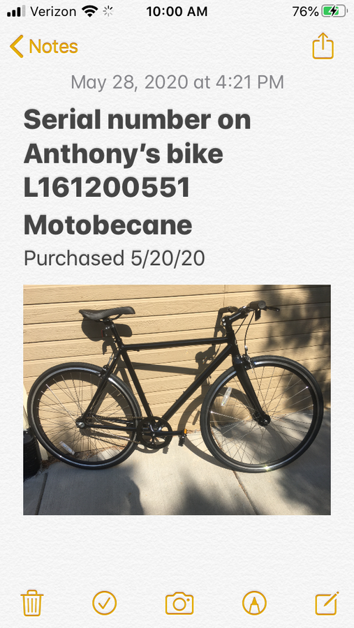 Bike photo