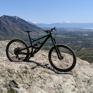 2016 YT Capra Black and Green