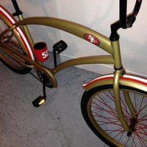 2013 Custom Beach Cruiser Yellow or Gold