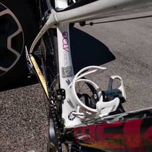 2015 Trek Domaine 5.2 C WSD Silver, gray or bare metal and White