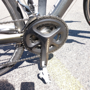 2015 Trek Domaine 5.2 C WSD Silver, gray or bare metal and White