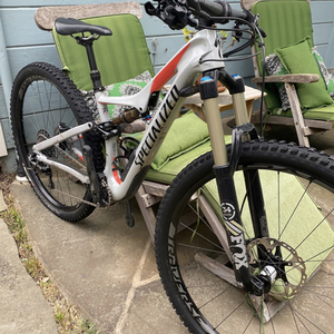 2016 Specialized Stumpjumper Rhyme FSR Silver, gray or bare metal