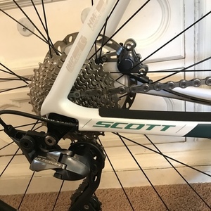 2018 SCOTT Carbon fiber White