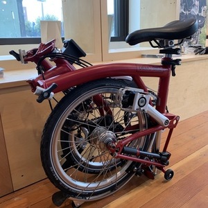 2020 Brompton Bicycle folding bike Red
