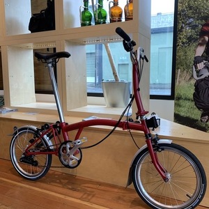 2020 Brompton Bicycle folding bike Red